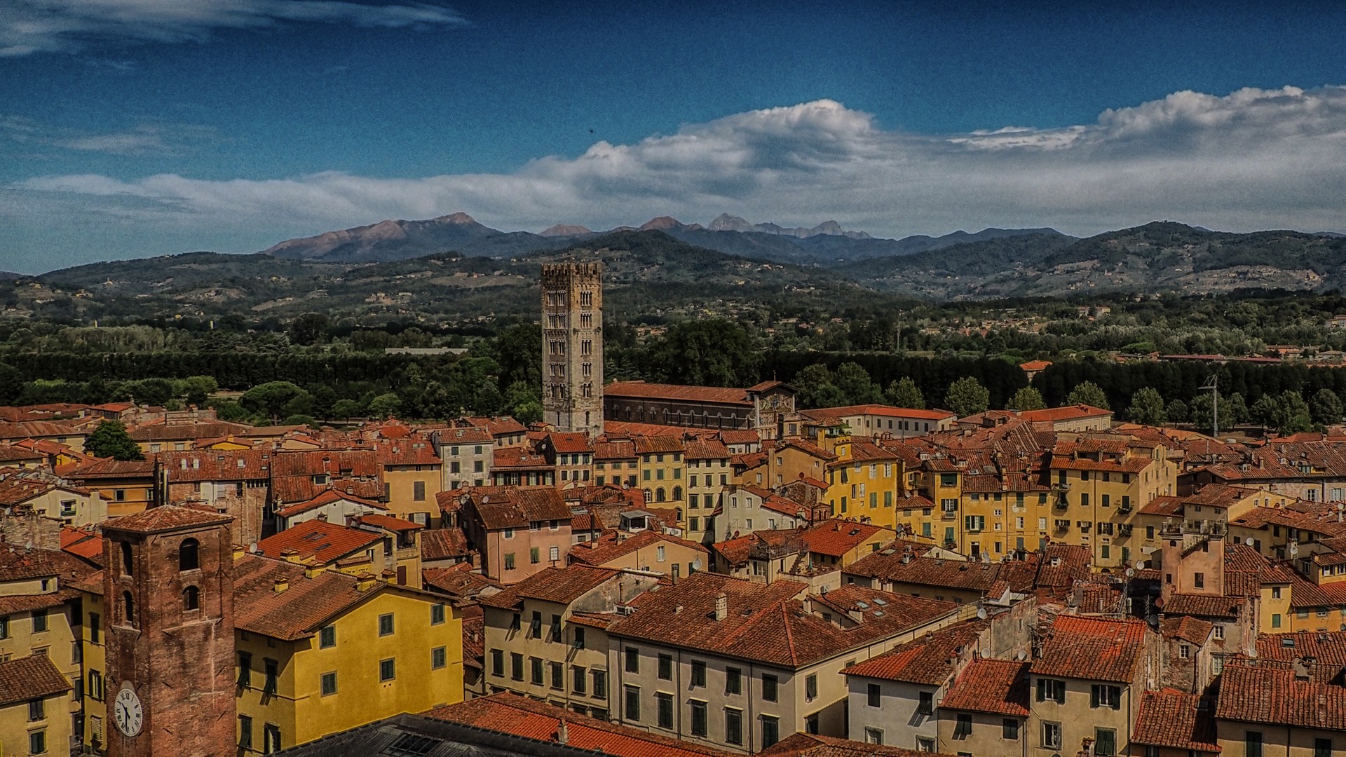 Lucca — destination context, not a photograph of the featured accommodation